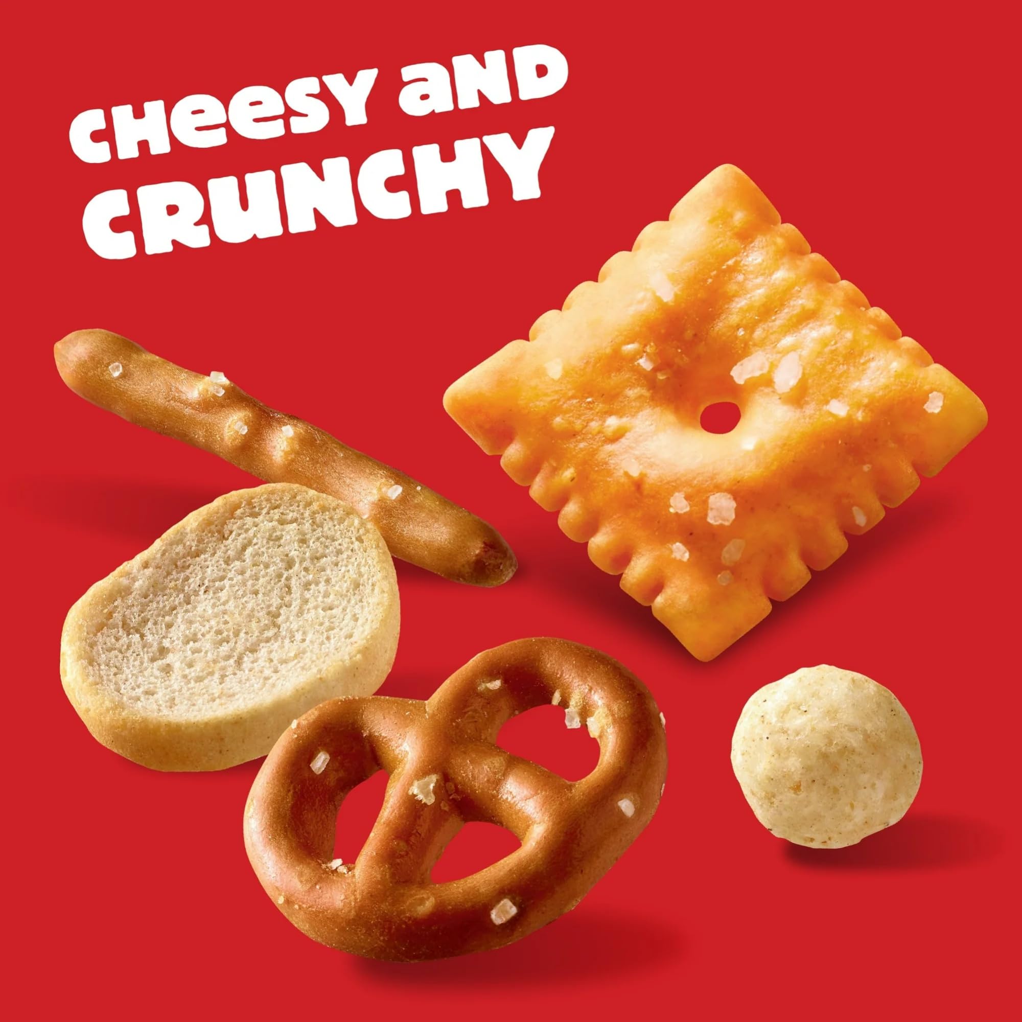 Salutem Vita - Cheez-It Original Snack Mix, Lunch Snacks, 17.8 oz, Gift Set - Pack of 3