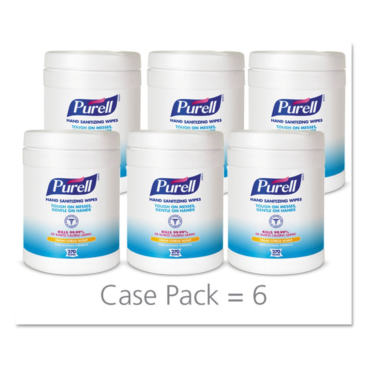 Purell® Sanitizing Wipes, Canister Of 270 Wipes