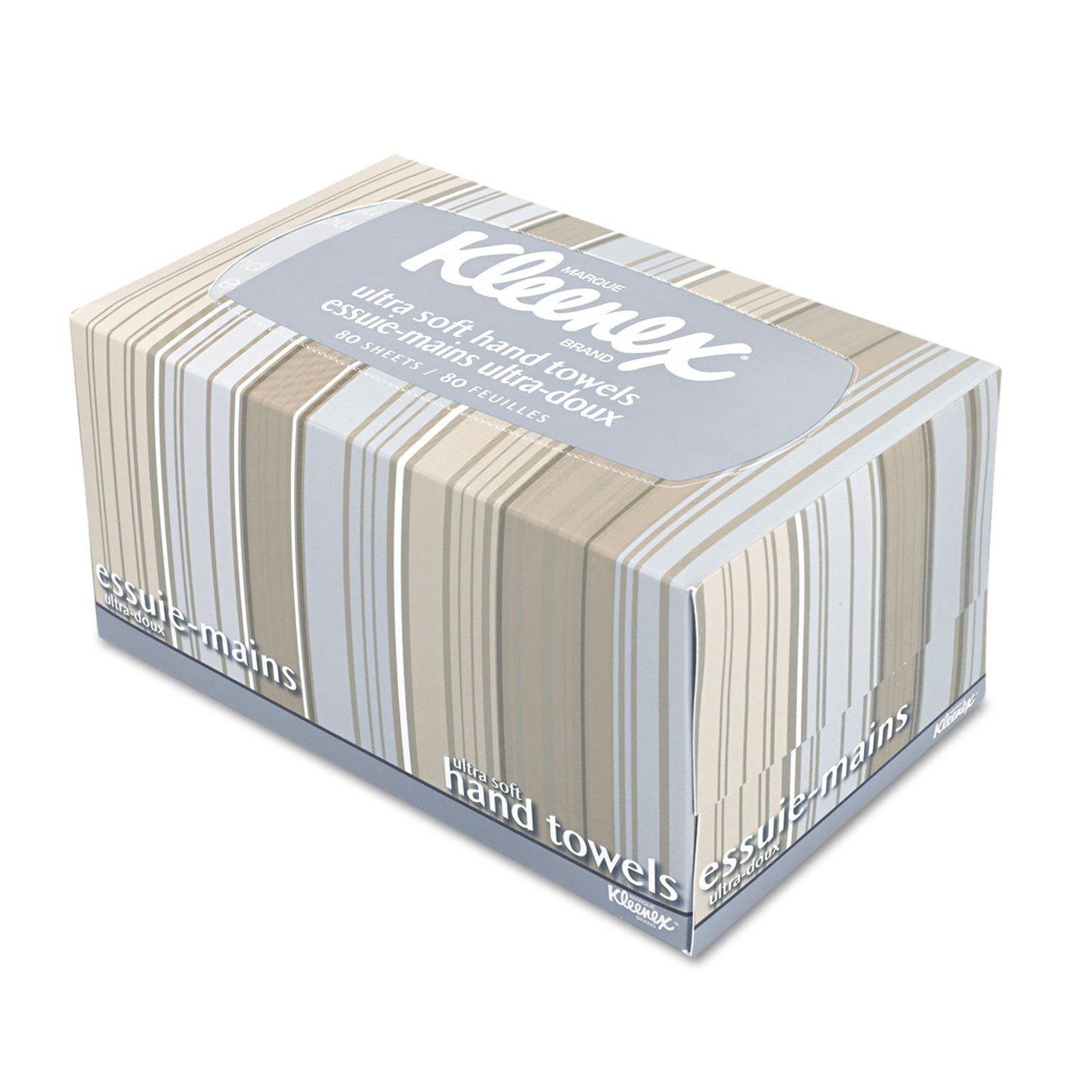 KLEENEX Ultra Soft Hand Towels, POP-UP Box, 9 x 10 1/2, White, 70/Box