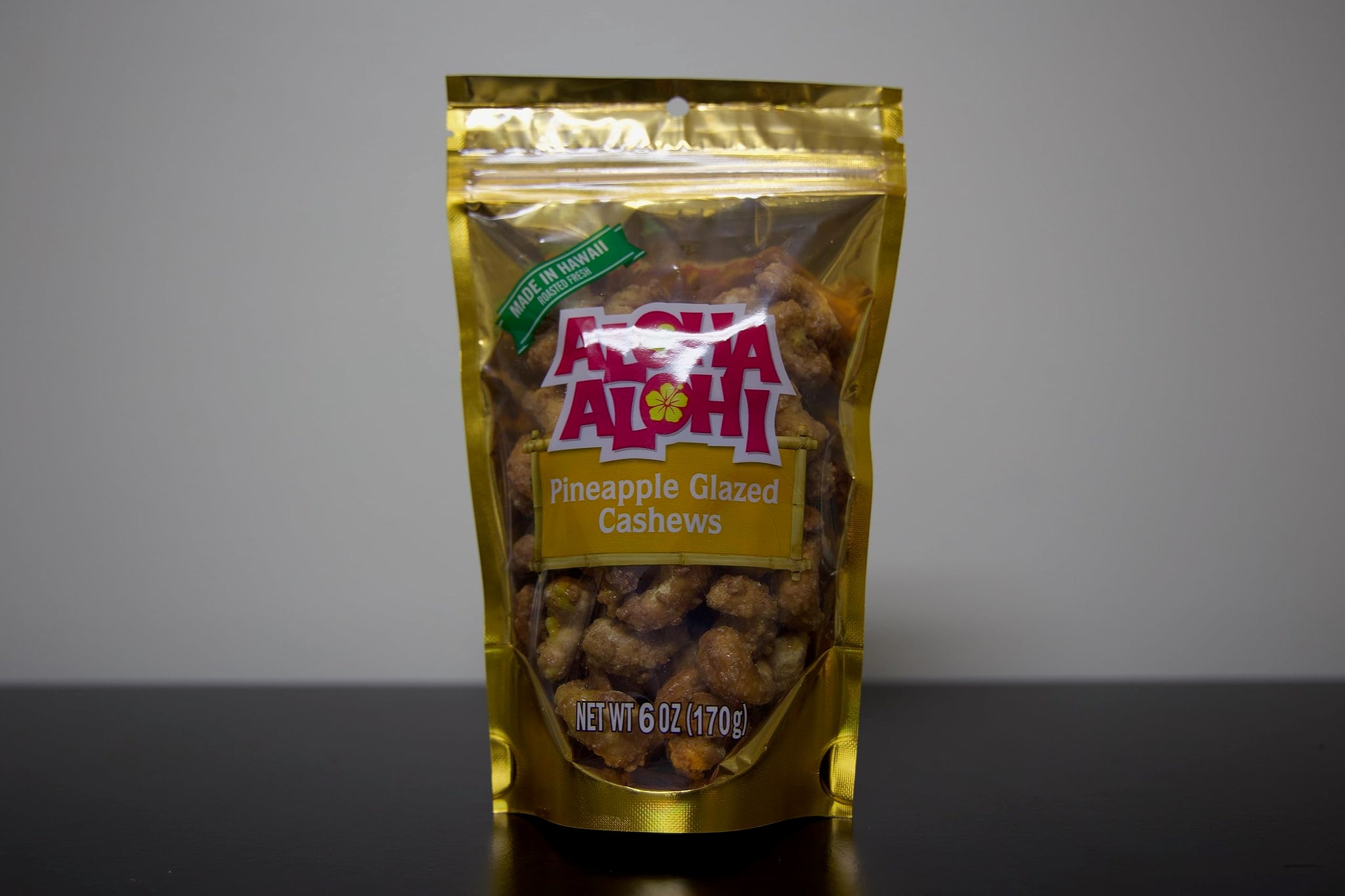 Aloha Alohi's Pineapple Glazed Cashews
