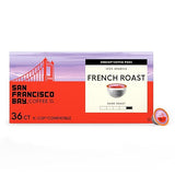 San Francisco Bay K-Cup Coffee Pods, French Roast (36 ct), Dark Roast, Commercially Compostable Single-Serve Coffee Pods