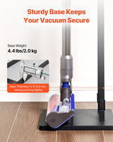 VEVOR Vacuum Stand, Compatible with V6 V7 V8 V10 V11 V15, Stable Vacuum Stand Holder with 4 Hooks for DC30 DC31 DC34 DC35 DC58 DC59 DC62 D74 Cordless