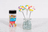 Bakerpan Spring Sprinkles for Cake Decorating - Flower Confetti Edible 4 Ounces - Edible Confetti Sprinkles for Cupcakes, Ice Cream, Cookies, Cakes