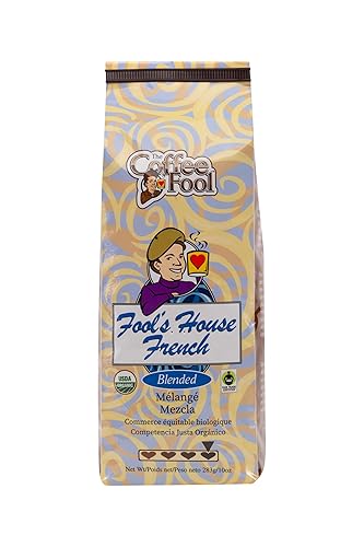 Coffee Fool's Organic Fair Trade House French (Perk)