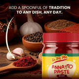 De Mi Pais Pasta Recado, Jumbo Size Annato Paste, for Authentic Achiote Seasoning, Perfect for Tacos and More, Premium Quality Spices for Flavorful