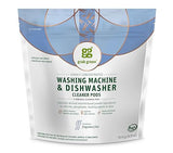 Grab Green Washing Machine Cleaner Pods - Fragrance Free, 2 Cleaning Pods