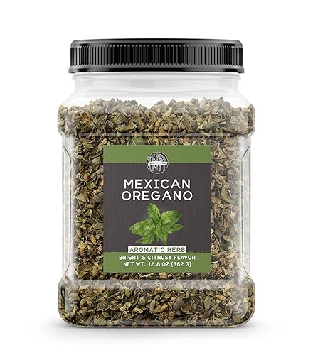 Birch & Meadow Mexican Oregano, 12.8 oz, Bright Citrus Flavor, Mole & Carnitas, Dried