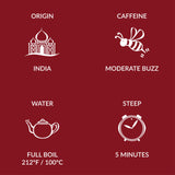 Two Leaves and a Bud Organic Assam English Breakfast, Whole Leaf Black Tea in Unwrapped Pyramid Sachets, Resealable Bag, 15 Sachets (Pack of 1)