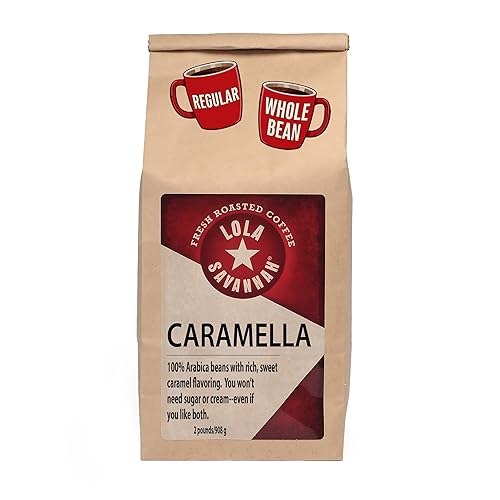 Lola Savannah Caramella Whole Bean Caffeinated Coffee, 2lb