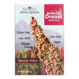 Andean Dream Gluten Free Organic Fusilli Quinoa Pasta - Case of 12-8 oz.
