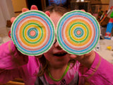 3.5-Inch World Famous Classic Giant Jawbreaker Candy | Mega Bruiser | Jumbo Jawbreakers Sucker Candy - Ideal Holiday Gift