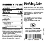 Birthday Cake Cotton Candy Favors (Gift Set of 50) - Unique Ideas for Holidays, Birthdays, Celebrations, Party Favors