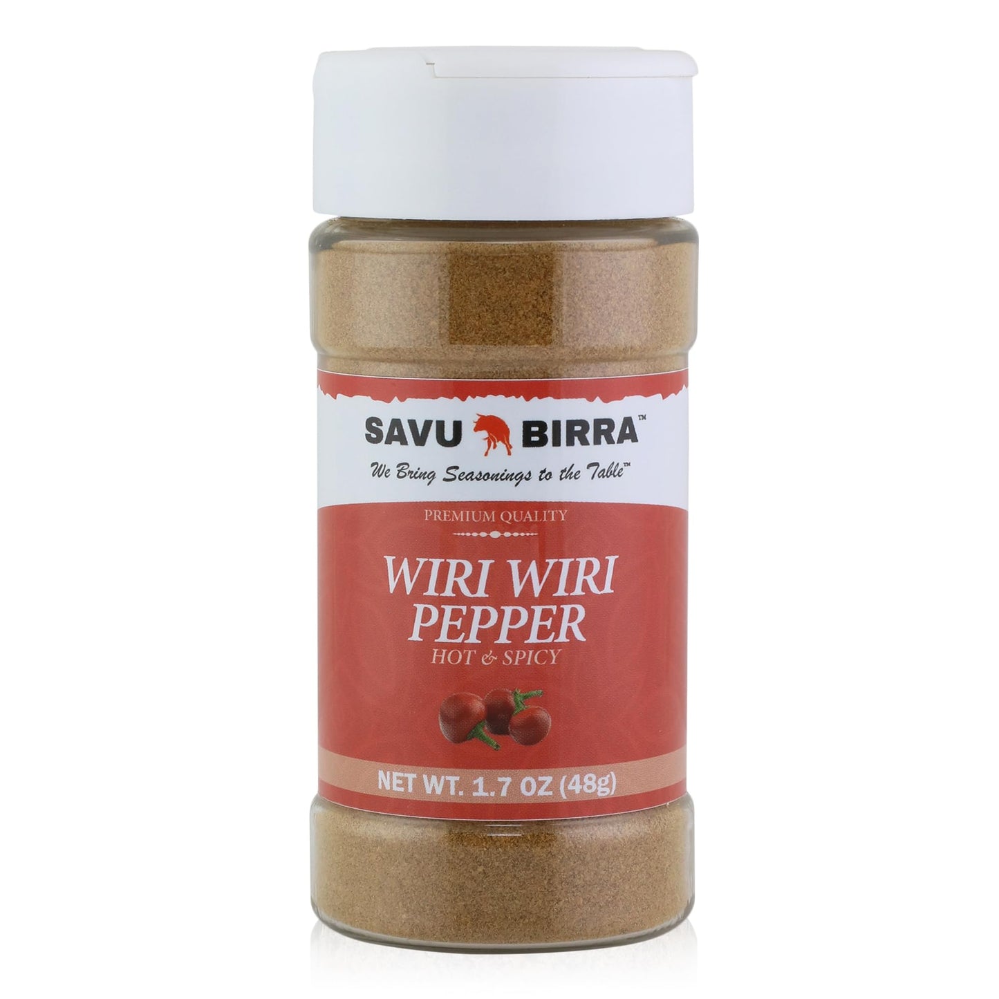 Savu Birra Gourmet Chile Pepper 4 Pack - Red Thai Chile, Aji Amarillo Chile, Wiri Wiri Chile, and Habanero Chile Peppers