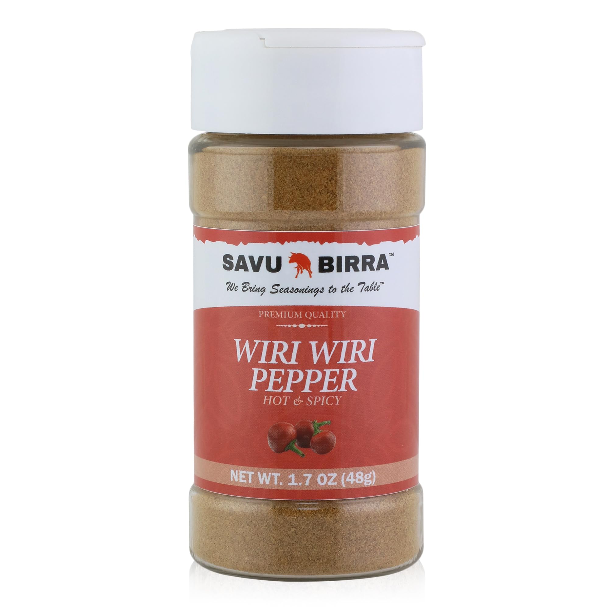 Savu Birra Gourmet Chile Pepper 4 Pack - Red Thai Chile, Aji Amarillo Chile, Wiri Wiri Chile, and Habanero Chile Peppers