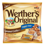 Werther's Original Sugar Free Hard Candy 3 Bags Bundle (1.46 OZ Each) 3 Flavors: Coffee, Chocolate, Caramel | Perfect for Office Spaces Candy dishes