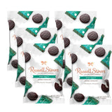 RUSSEL STOVER MINT PATTY IN DARK CHOCOLATE INDIVIDUALLY WRAPPED (6 BAGS, Mint Dark Chocolate)