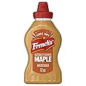 French’s Mustard, Maple, Made with Maple Syrup, Smooth & Sweet Mustard and Dipping Sauce, For Sandwiches, Salmon, Sauces, Burgers, Bratwursts, Chicken