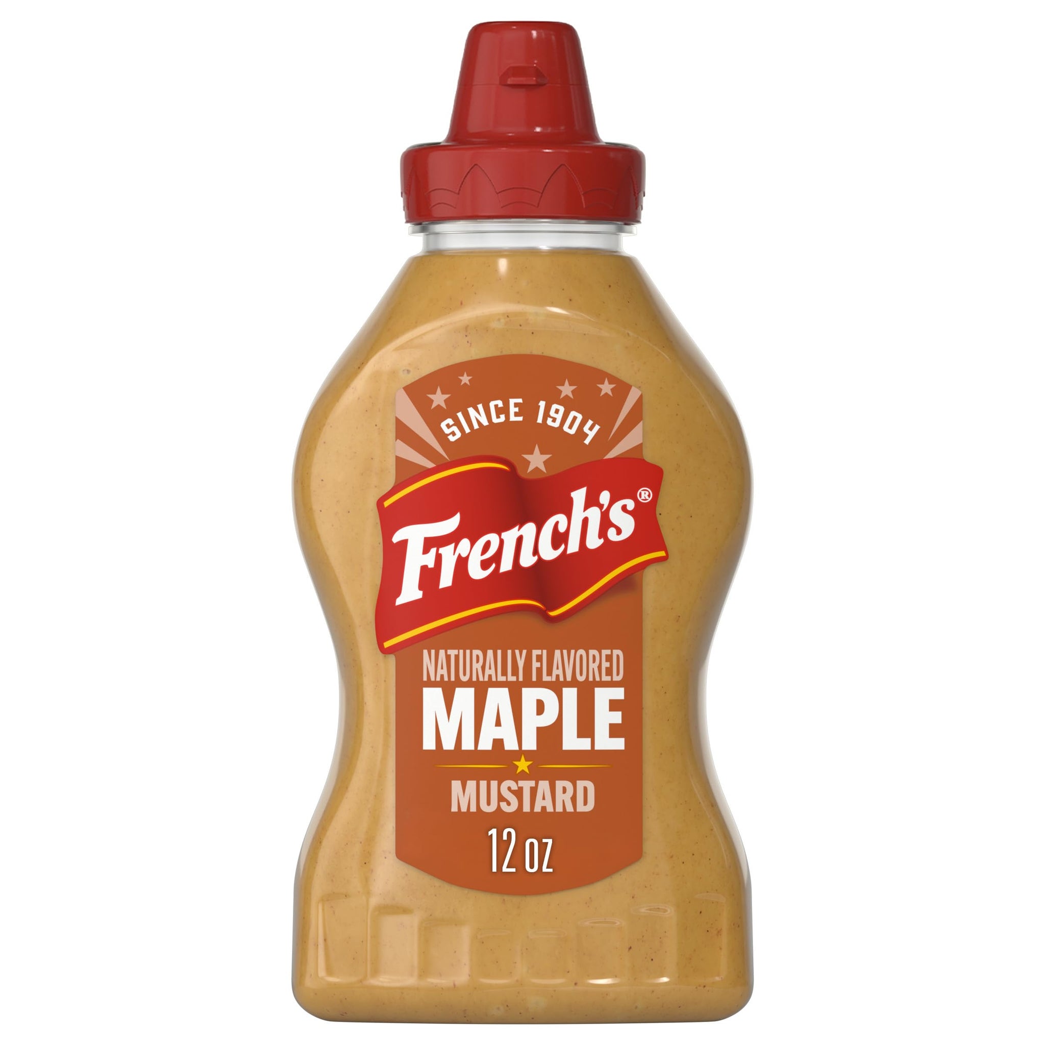 French’s Mustard, Maple, Made with Maple Syrup, Smooth & Sweet Mustard and Dipping Sauce, For Sandwiches, Salmon, Sauces, Burgers, Bratwursts, Chicken