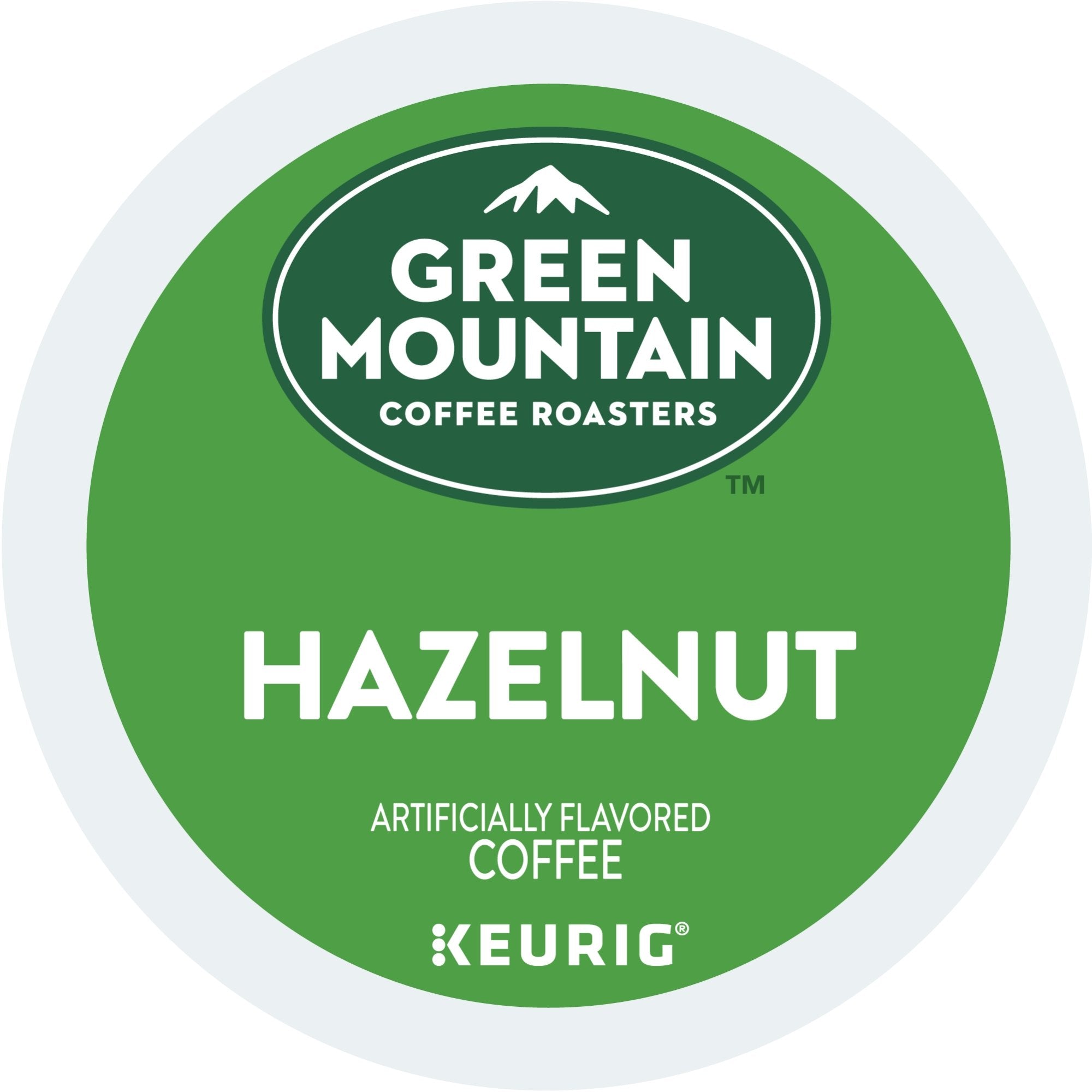 Green Mountain Coffee Roasters Hazelnut Keurig Single-Serve K-Cup Pods, 12 Count