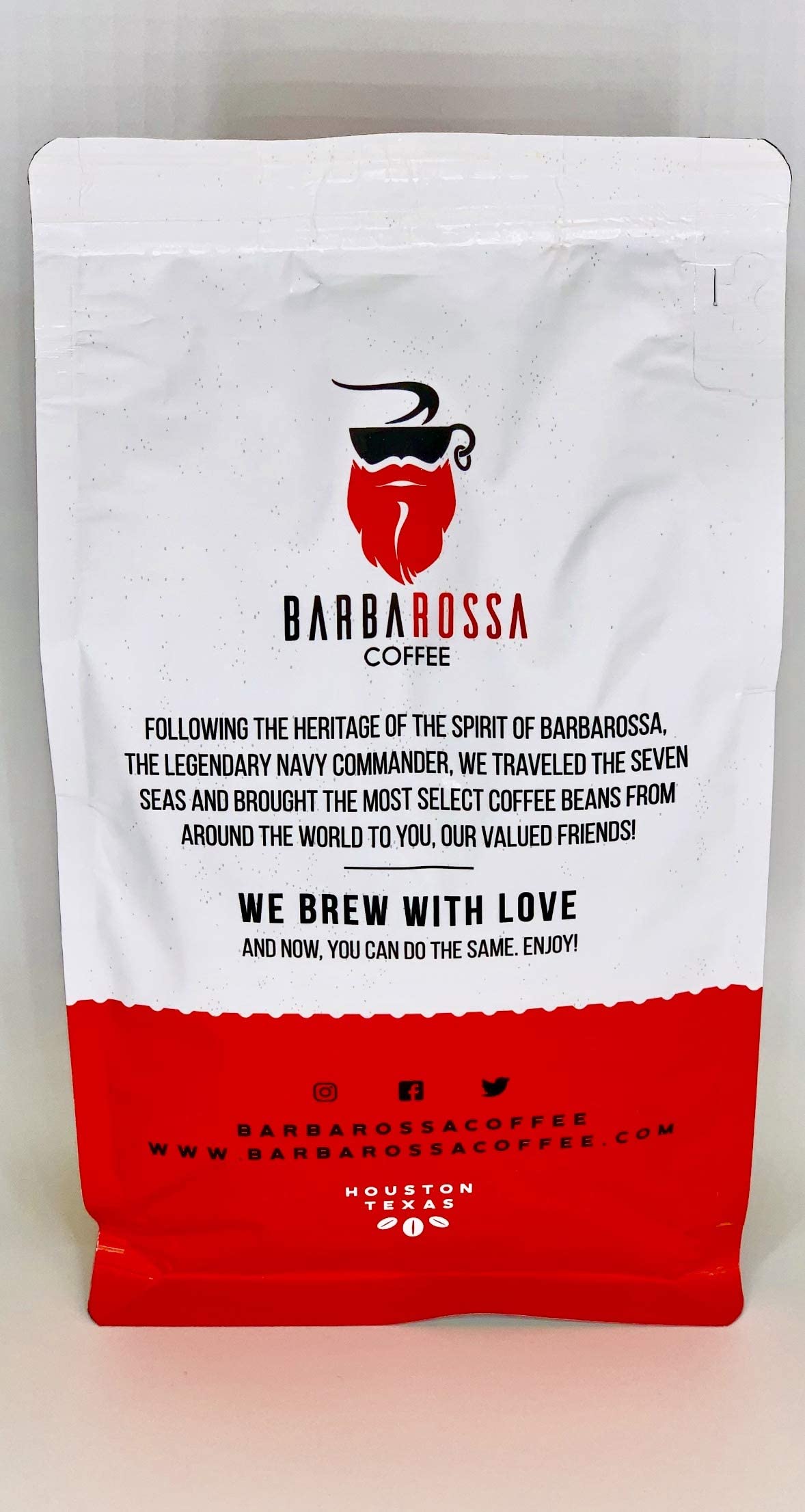 Barbarossa Ethiopian Sidamo Coffee -Natural Premium Quality Handcrafted - Light Roasted - Low Acidity Sweet Fruity Aroma Whole Beans | 2019