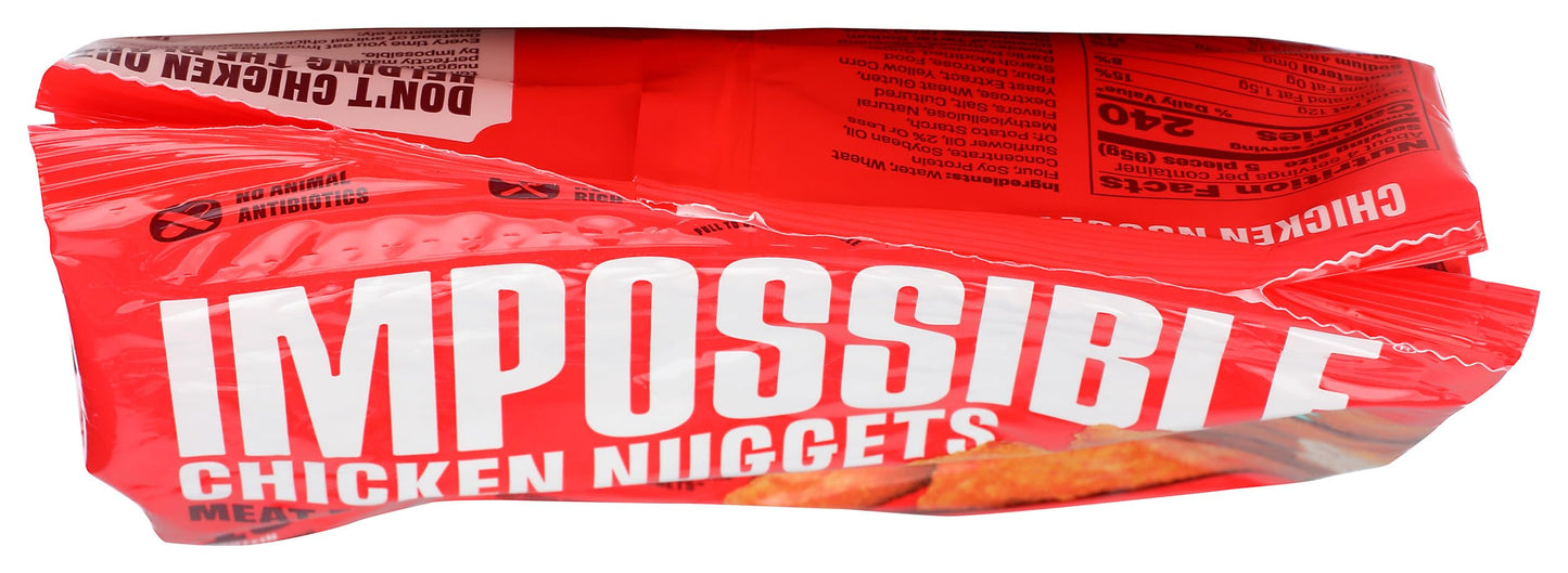 Impossible, Frozen Chicken Nuggets Plant Based, 13.5 Ounce