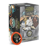 Bones Coffee Company Star Wars Twin Sun, Tiramisu Flavored Coffee Pods, Low Acid Medium Roast Single-Serve Bones Cups For 1.0 & 2.0 Capsule Brewers