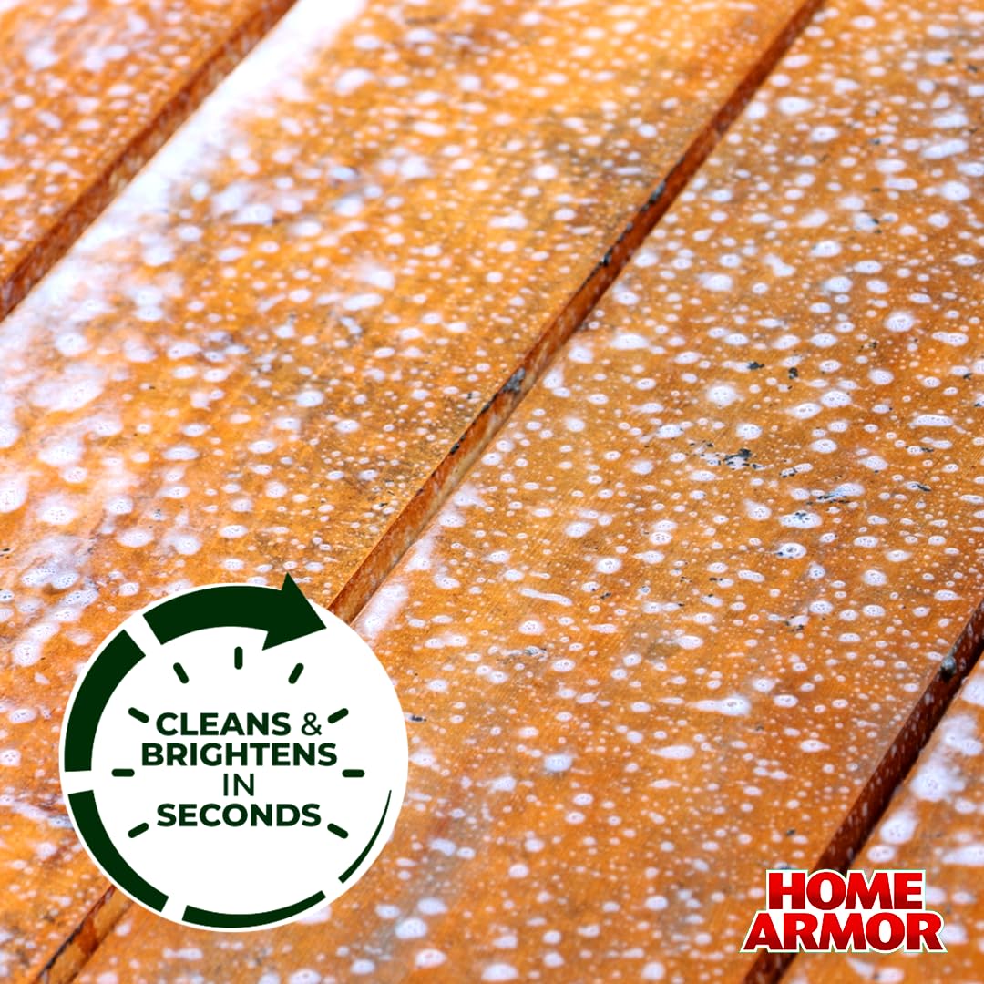 Home Armor Deck & Patio Wash, 1 Gal., Lifts Stains from Dirt and Grime to Keep Decks and Patios Looking Great Over Their Lifespan, Used on Wood