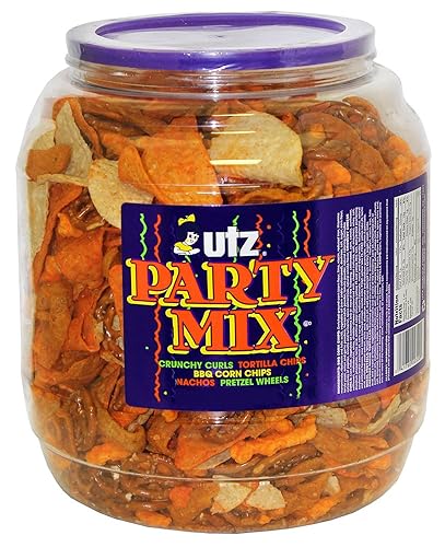Utz Party Mix, 43 oz Barrel