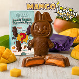 Ceres Gourmet Surprise Dubai Chocolate Bar, 1 pack Mysterious Cookies or Mango or Blueberry or Pistachio Kataifi Flavored Stuffed Sweet Rabbit