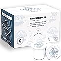 Crockett K Cups Coffee - Smooth Medium Roast Coffee Pods with Balanced Flavor, Clean Finish & All Day Energy - Convenient Single Serve for Reliable