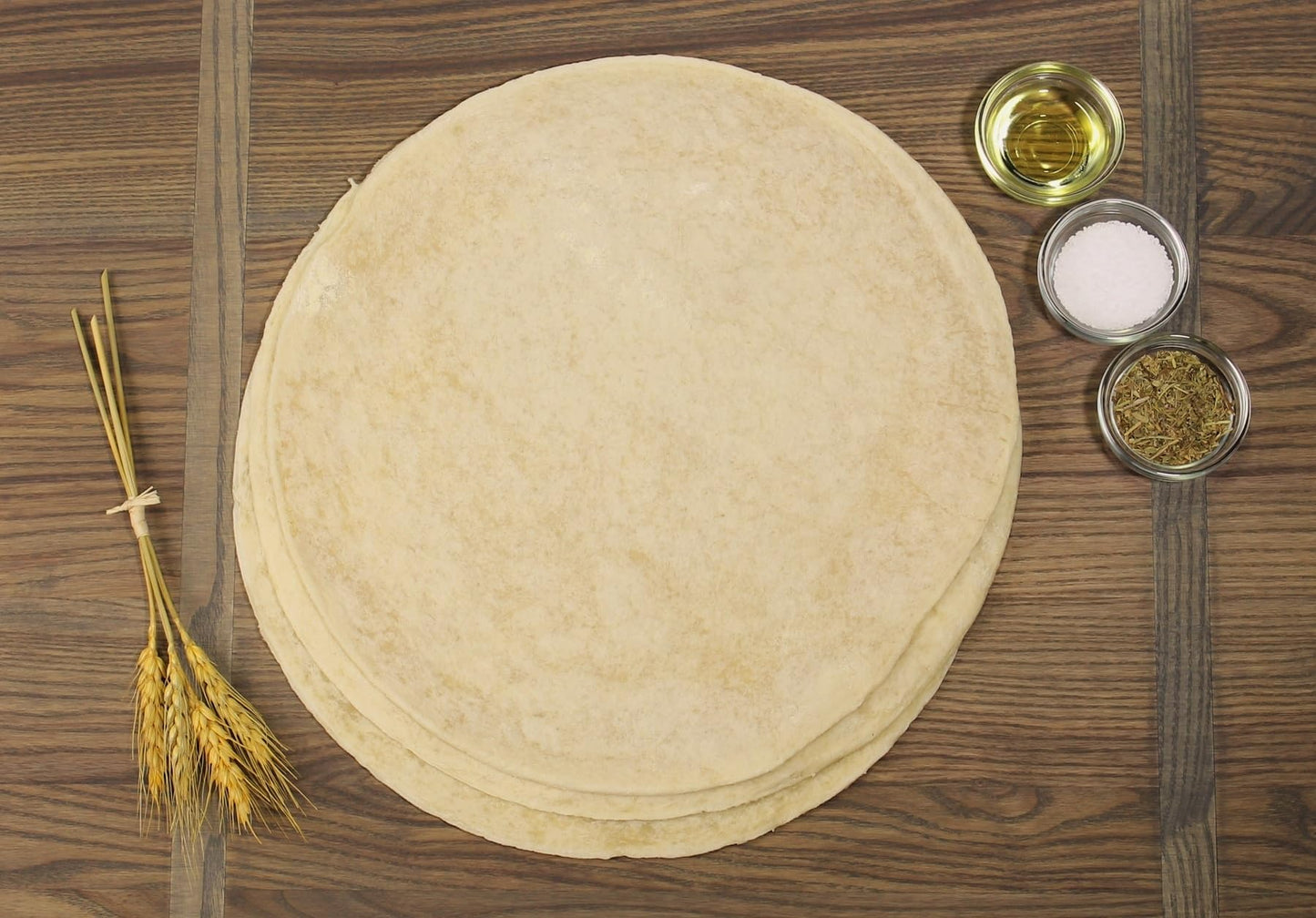 Ultra Thin Crust Traditional Pizza Crust, 8 inch -- 25 per case.