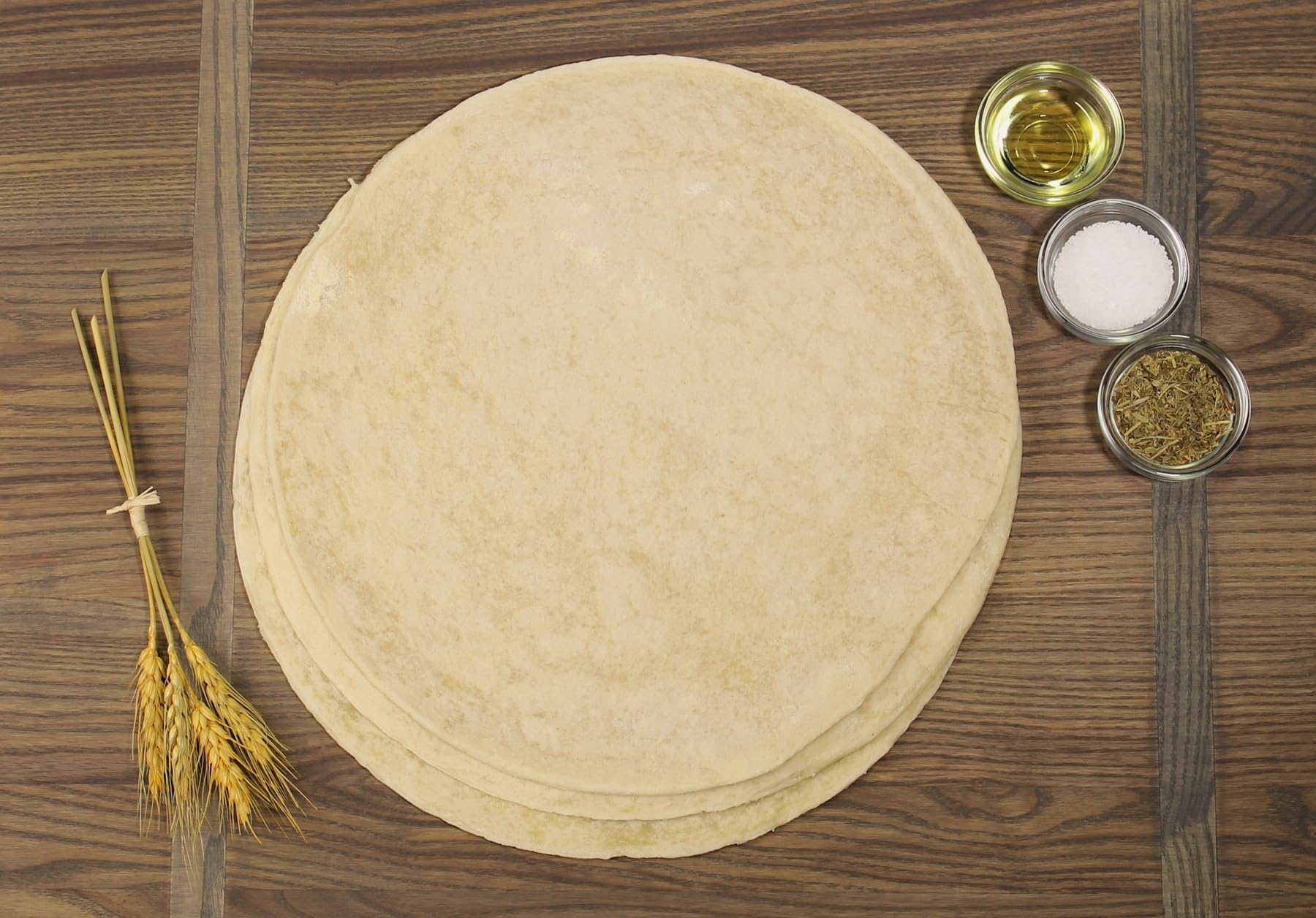 Ultra Thin Crust Traditional Pizza Crust, 8 inch -- 25 per case.
