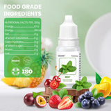 Food Flavoring Oil,16 Lip Gloss Flavoring Oil for Candy Making-Concentrated Candy Flavors for Lip Balm,Baking,Cooking,Drinks, Soap and Slime Making