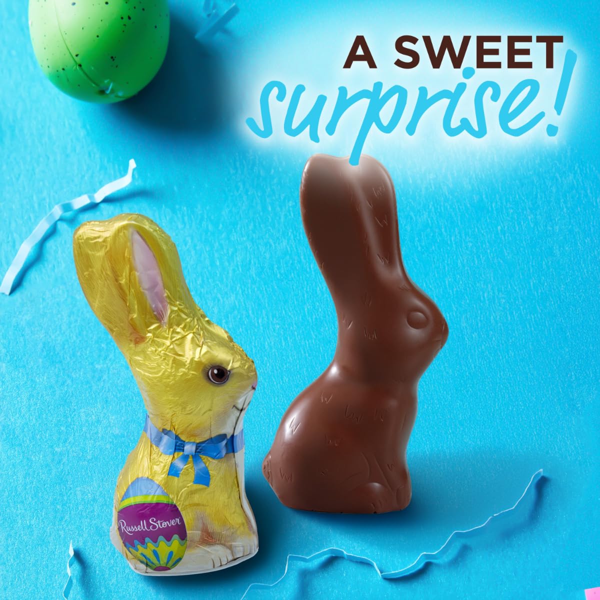 Easter Bunny Hollow Milk Chocolate Candy Rabbit, 3 Oz.
