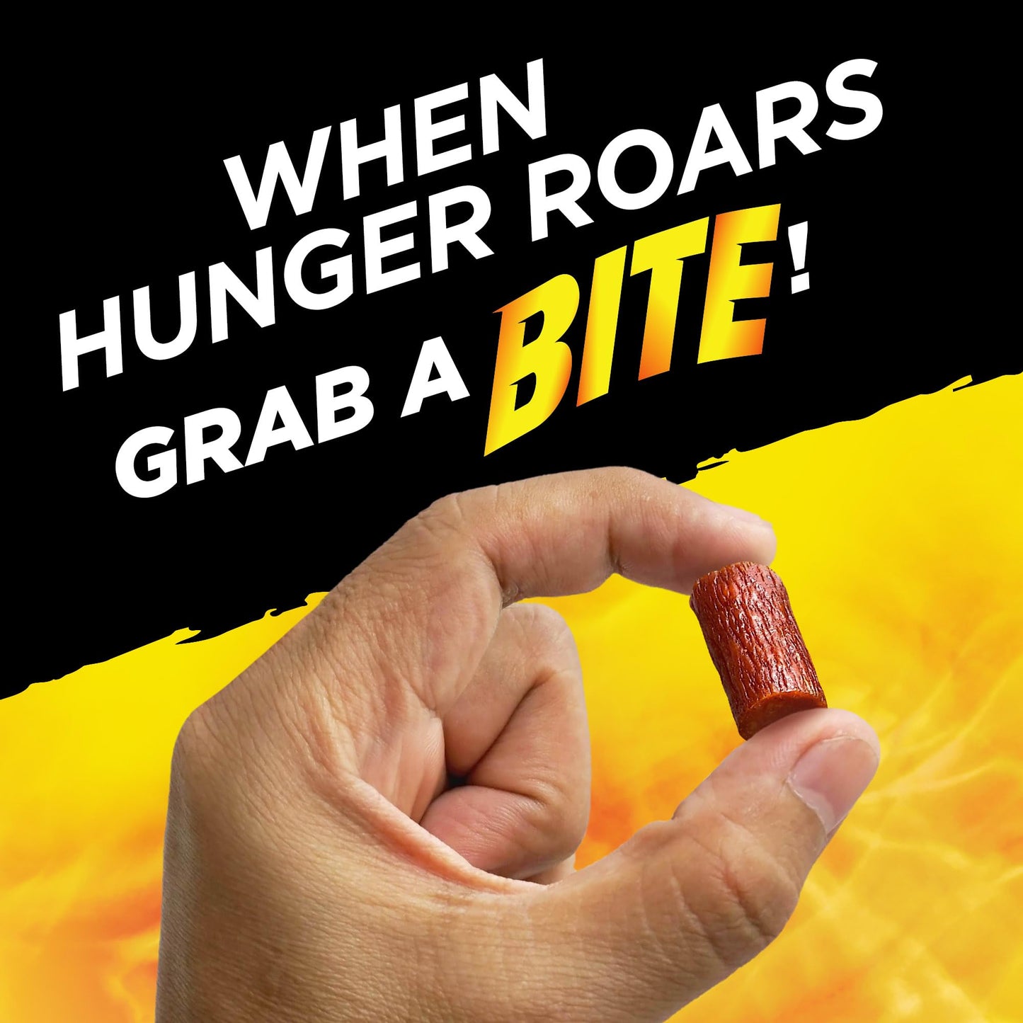 Slim Jim Bites, Original Bite-Sized Smoked Sausage Snacks, 3.75 oz.