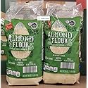 Baker's Corner Almond Flour Finely Ground Gluten Keto Friendly All Natural 16oz 454g (Two Bags)