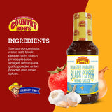 Country Bob's - Roasted Pineapple & Black Pepper Wing Sauce - 18 oz