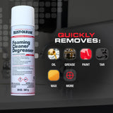 Rust-Oleum Professional Cleaners Foaming Cleaner Degreaser | 20oz Aerosol Can | Professional Strength