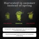 DoMatcha - Organic Ceremonial Green Tea Matcha Powder, Natural Source of Antioxidants, Caffeine, and L-Theanine, Promotes Focus and Relaxation
