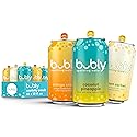bubly Sparkling Water, Citrus Variety Pack, Zero Sugar & Zero Calories, Seltzer Water, 12 Fl Oz Cans (Pack of 18)