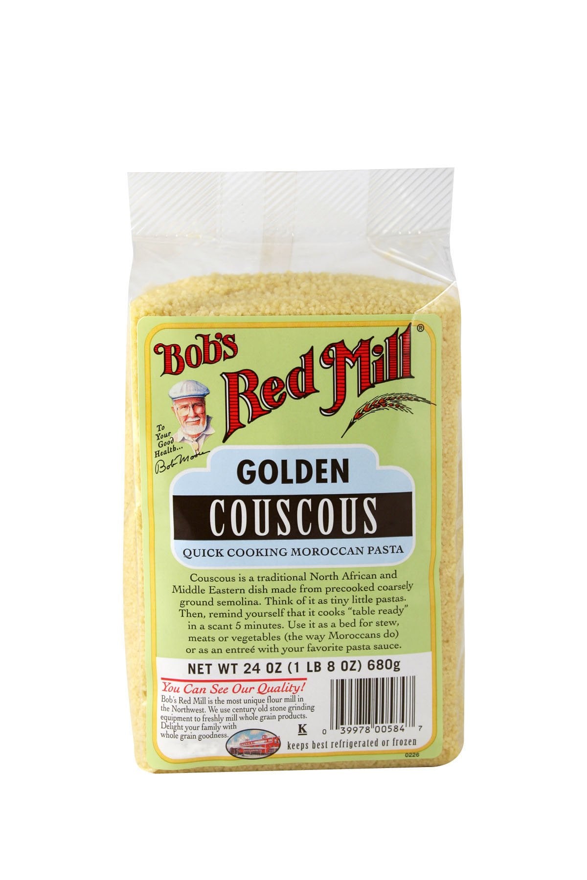 Bob's Red Mill Golden Couscous, 24 Oz (4 Pack)