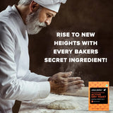 Urban Platter Active Dry Yeast | 3.53 Oz (100g) | Fast Rising Yeast for Baking Bread, Pizza, Cakes & Dough | Professional Grade & Gluten Free | No
