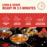Ripi Frozen Ravioli - Frozen Pasta Meals - Chicken Parmesan, Braised Short Rib, Sweet Potato - Ready in Under 5 Minutes, 9oz Packs (12 Pack, Variety)