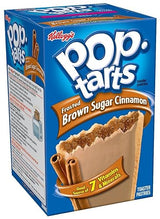 Pop-Tarts Breakfast Toaster Pastries, Frosted Brown Sugar Cinnamon Flavored, Bulk Size, 96 Count (Pack of 12, 14 oz Boxes)