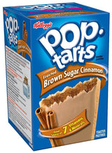 Pop-Tarts Breakfast Toaster Pastries, Frosted Brown Sugar Cinnamon Flavored, Bulk Size, 96 Count (Pack of 12, 14 oz Boxes)