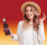 Stewart's Wishniak Black Cherry Soda, 12 fl oz (12 Glass Bottles)