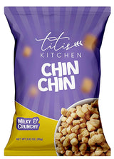 Titi's Kitchen Crunchy ChinChin Snacks, Nigerian Sweet Taste Fried Cookie (20 Pack)