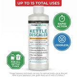 Think Crucial Electric Kettle Descaler, 15 Uses, 35% Citric Acid Concentrate - Compatible with Breville, Fellow, Cuisinart, KitchenAid - 16 fl oz