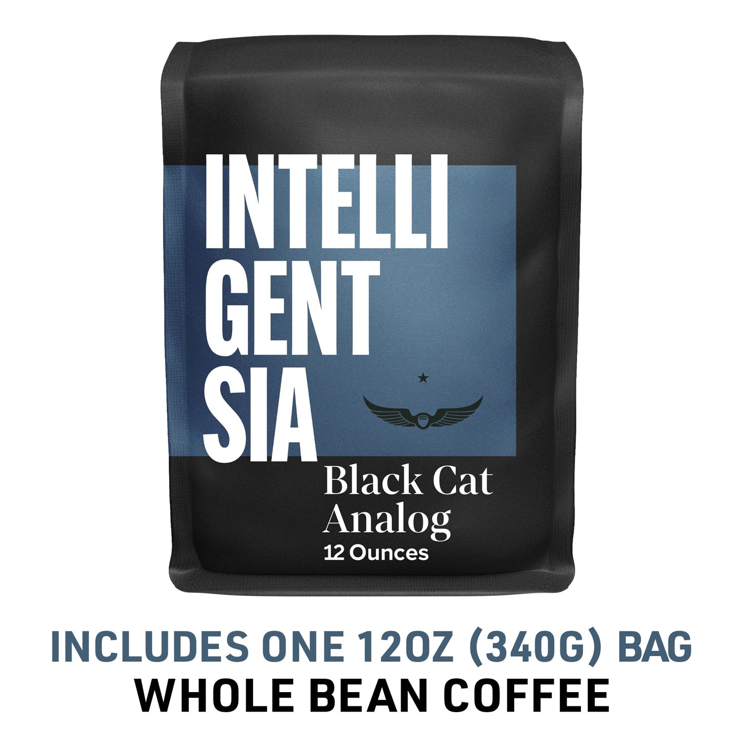 Intelligentsia Coffee, Medium Roast Whole Bean Coffee, 100% Arabica Coffee - Black Cat Analog Espresso 12 Ounce Bag