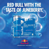 Red Bull Energy Drink, Sea Blue Edition, Juneberry | 114mg Caffeine | Taurine & B Vitamins | 12 Fl Oz | 12 Cans